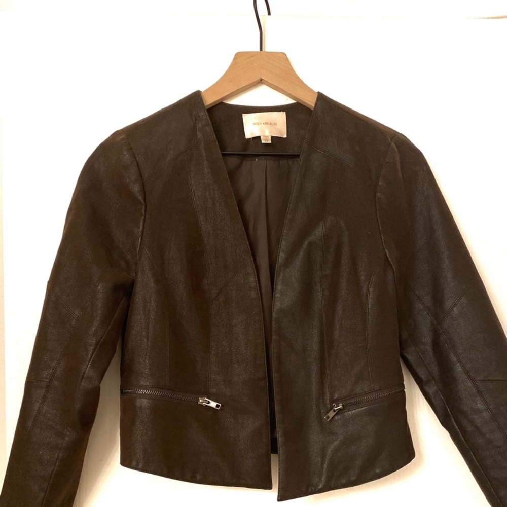 Chocolate Brown Suede Jacket